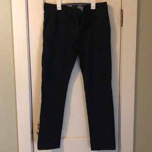 Men’s black J. Crew chinos Driggs